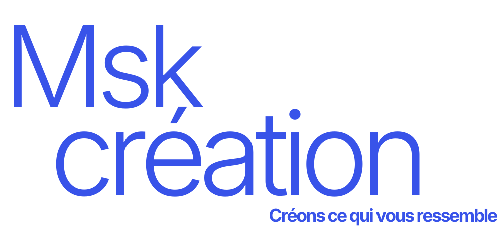 MSK Création logo